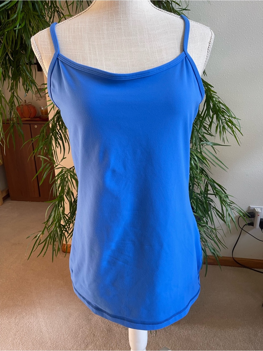 lululemon athletica Royal Blue Spaghetti-Strap Tank